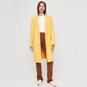 Babaton Stedman Coat Yellow Small